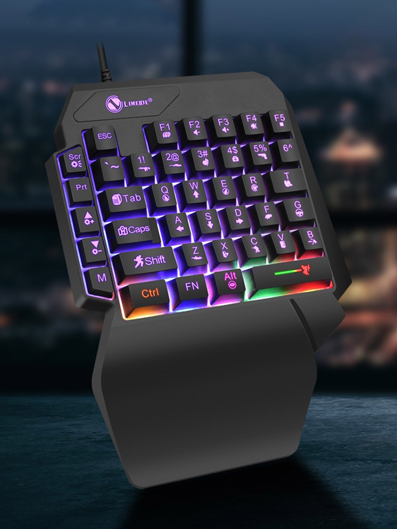 Gaming Keyboard And Mouse For Xbox - Teclado Mecánico de Una Mano para