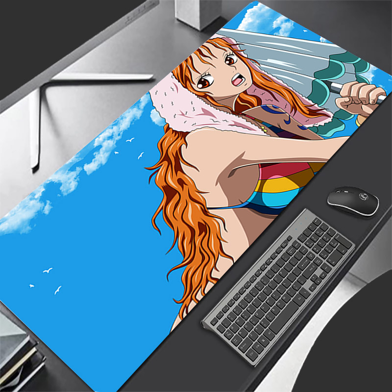 Gaming Keyboard Esports - Alfombrilla de Ratón One Piece, Duradera,