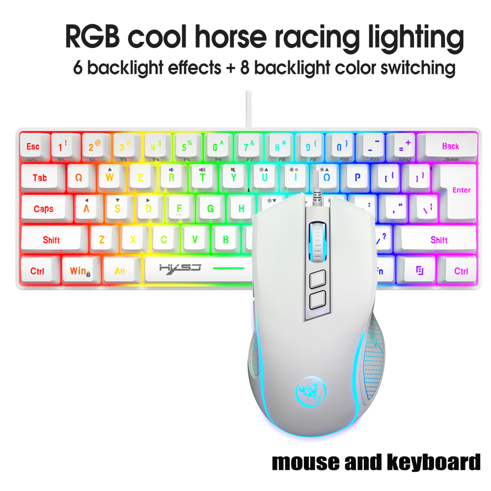 Gaming Keyboard And Mouse Combo Wireless - Kit de Teclado y Ratón Gamer,
