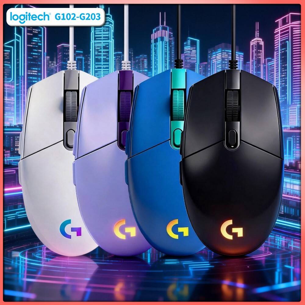Logitech Mouse G203 - Ratón para Juegos Logitech G203 Prodigy