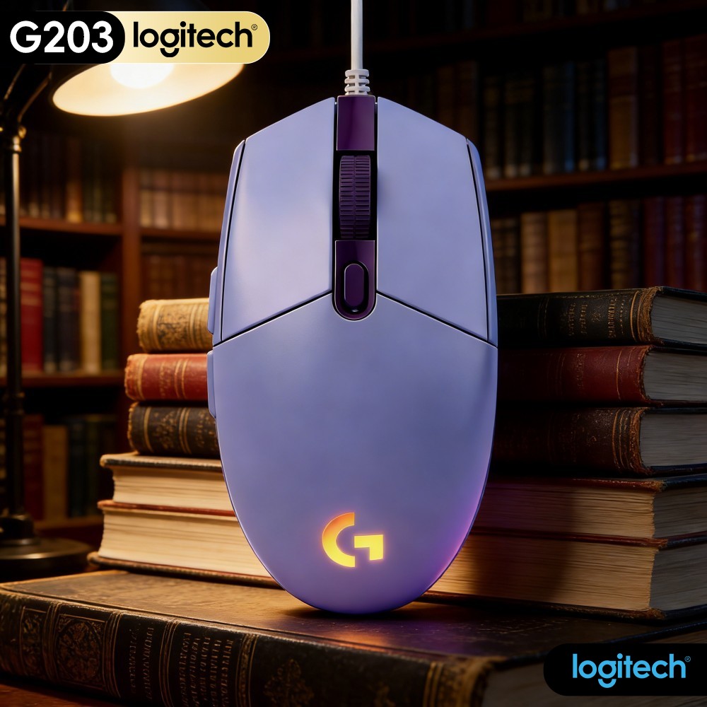 Logitech Mouse G203 - Ratón para juegos con cable Logitech
