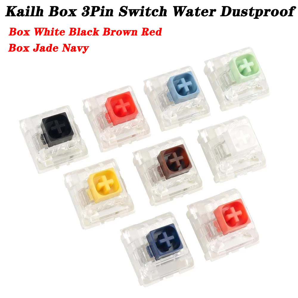 Keyboard Gaming Blue Switch - Kailh BOX Mx interruptores blanco rojo