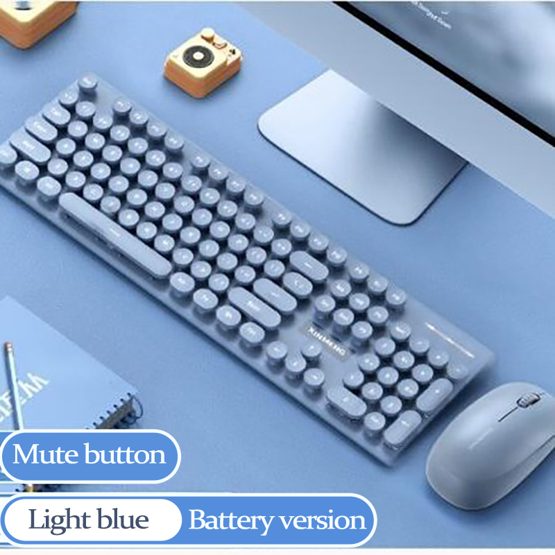 Gaming Keyboard And Mouse Combo Wireless - UTHAI N600 2,4G Oficina negocios niños