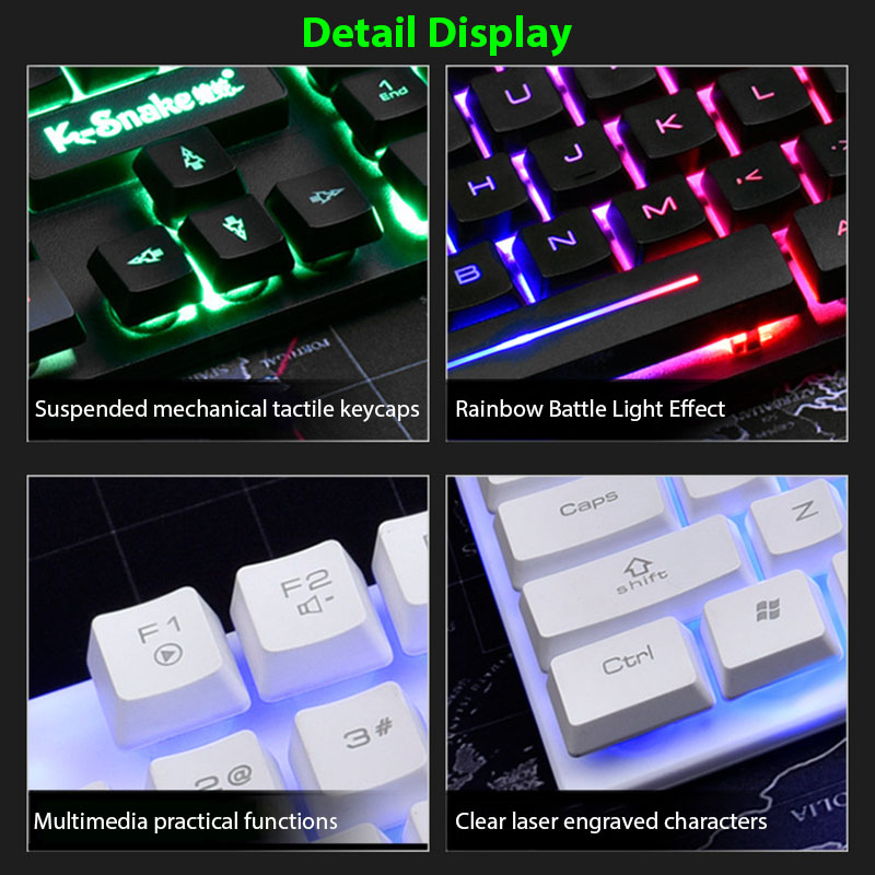 Juego de teclado y ratón KM320 - Gaming Keyboard And Mouse For Xbox reseña y precio