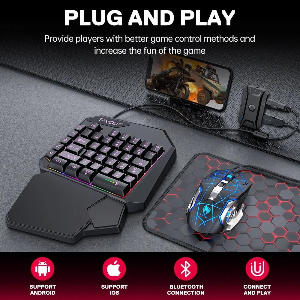 Combo de Teclado y Ratón para  - Gaming Keyboard And Mouse For Xbox reseña y precio