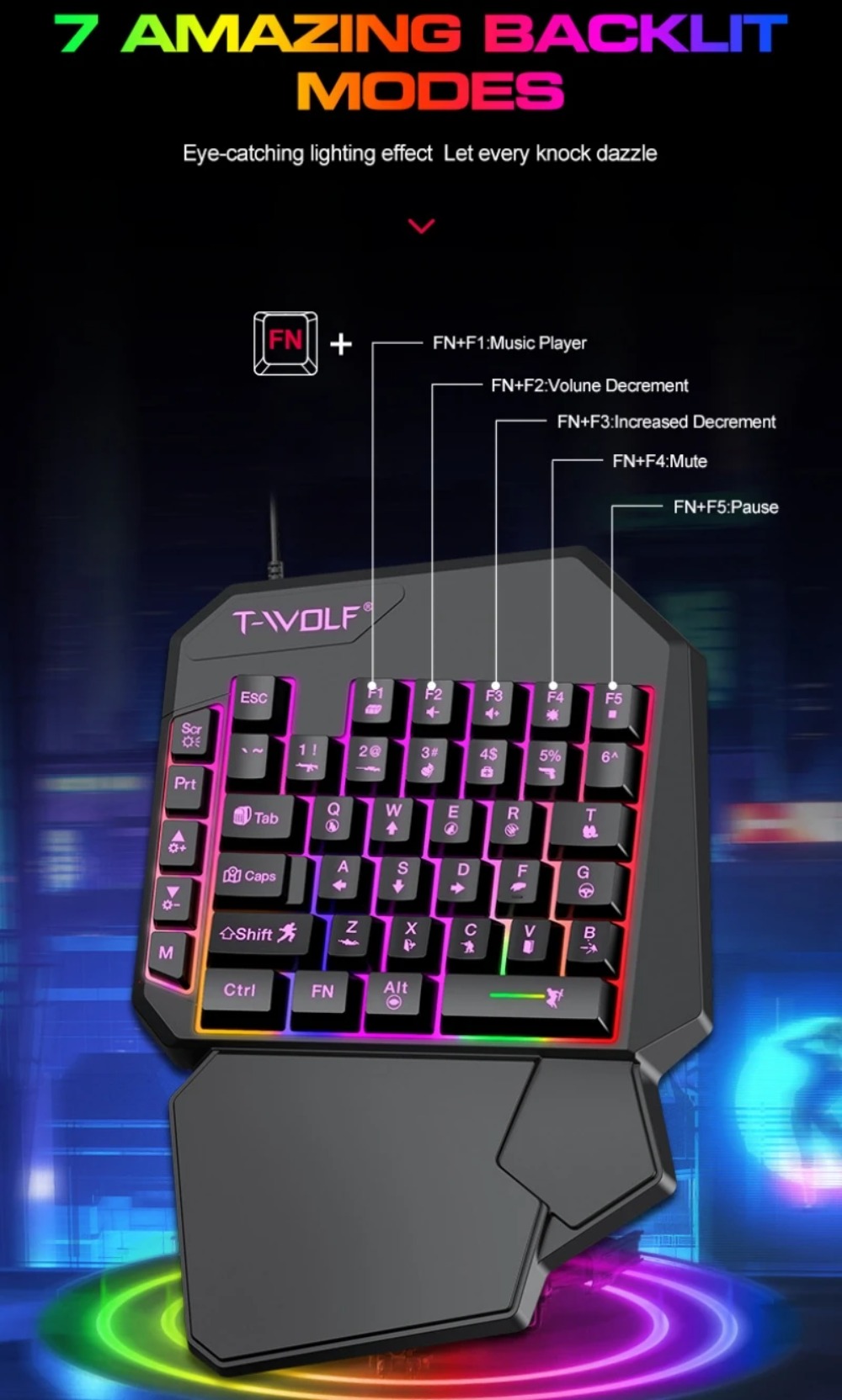 Combo de Teclado y Ratón para  - Gaming Keyboard And Mouse For Xbox reseña y precio