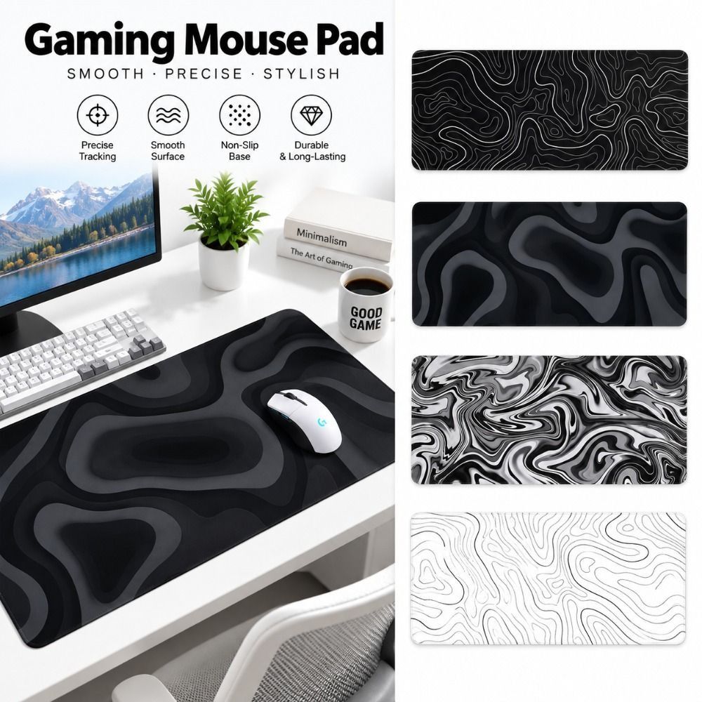 Alfombrilla de ratón grande pa - Gaming Keyboard And Mouse Pad reseña y precio