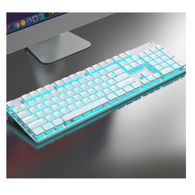 Teclado inalámbrico para jugad - Gaming Keyboard No Noise reseña y precio