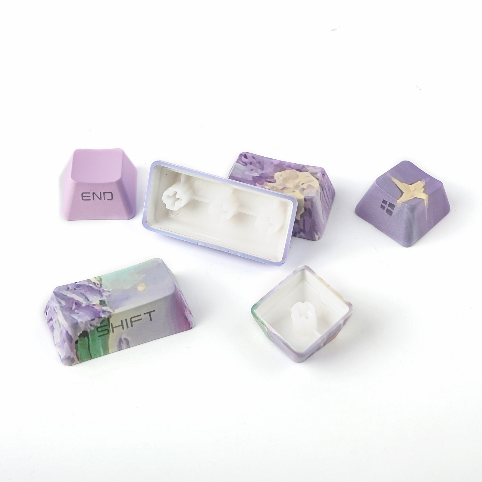 Juego de teclas violetas KiiBO - Gaming Keyboard Extension reseña y precio
