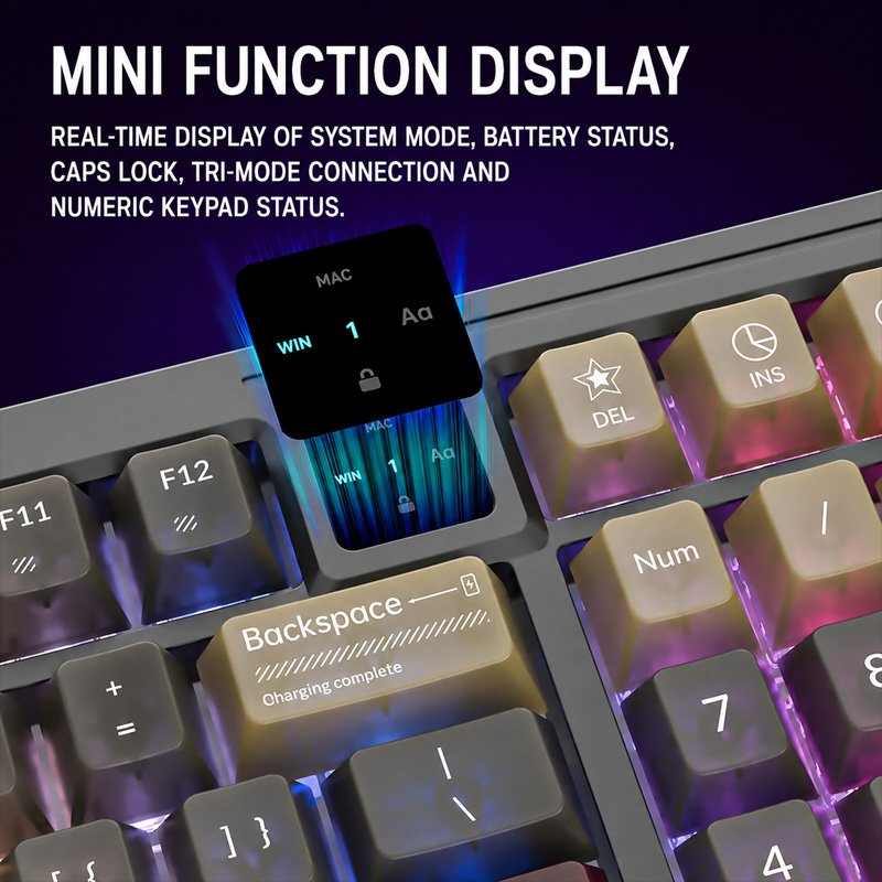 Combo de Teclado Mecánico Sile - Gaming Keyboard And Mouse Combo Wireless reseña y precio