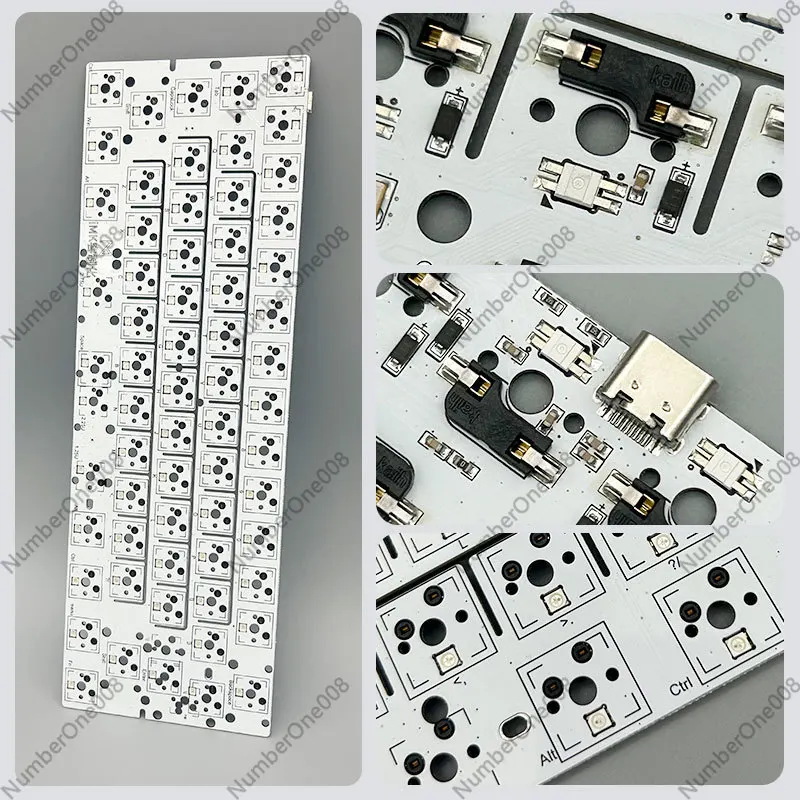 PCB Personalizado GH60 de 61 T - Hot Swap Pcb reseña y precio