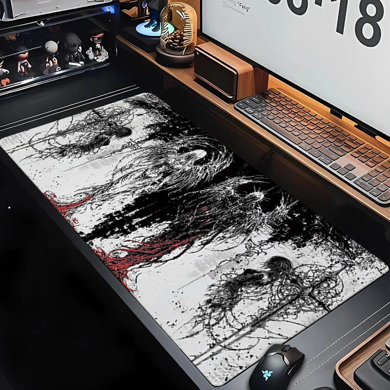 Alfombrilla de ratón de goma a - Keyboard Gaming Black reseña y precio