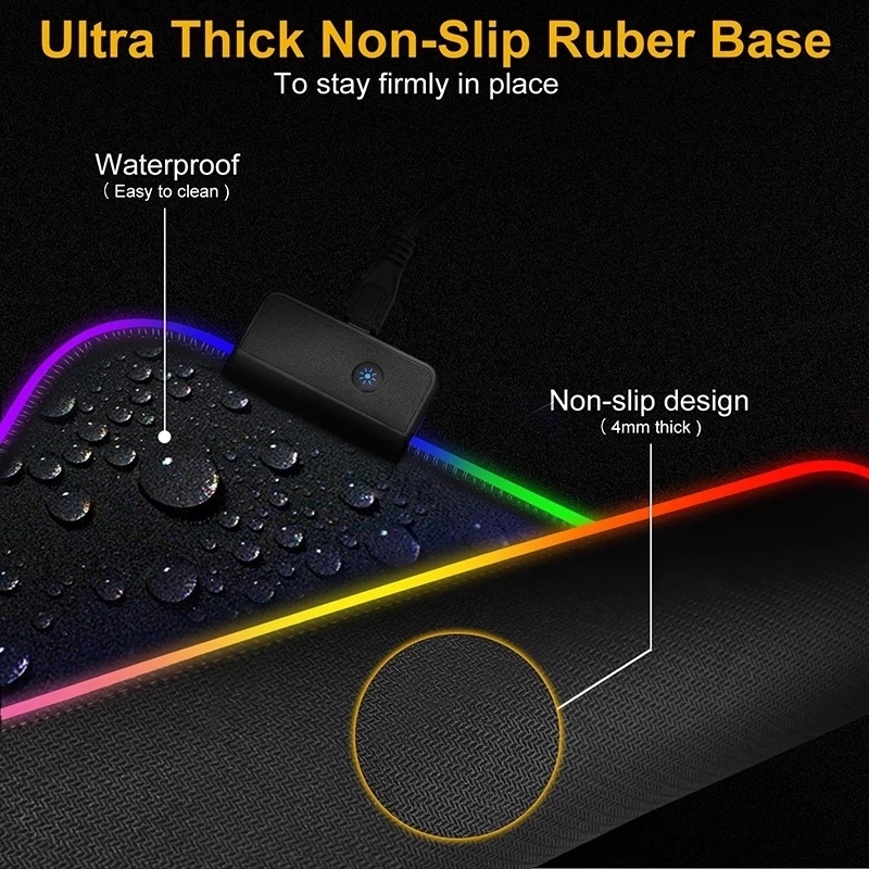 Alfombrilla de ratón con luz L - Gaming Keyboard No Rgb reseña y precio