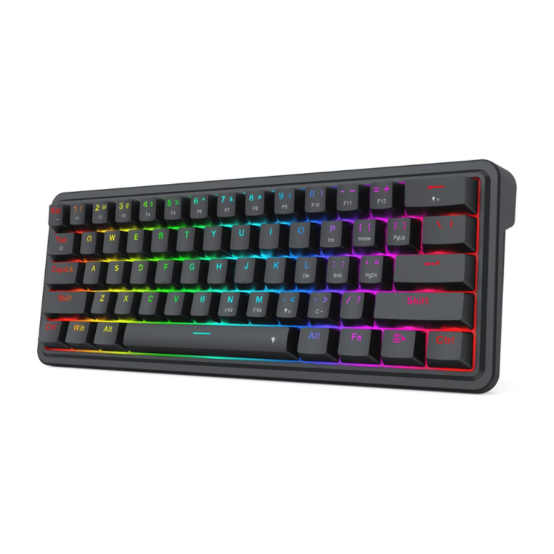 Redragon K722 60% Junta con ca - Gaming Keyboard No Noise reseña y precio