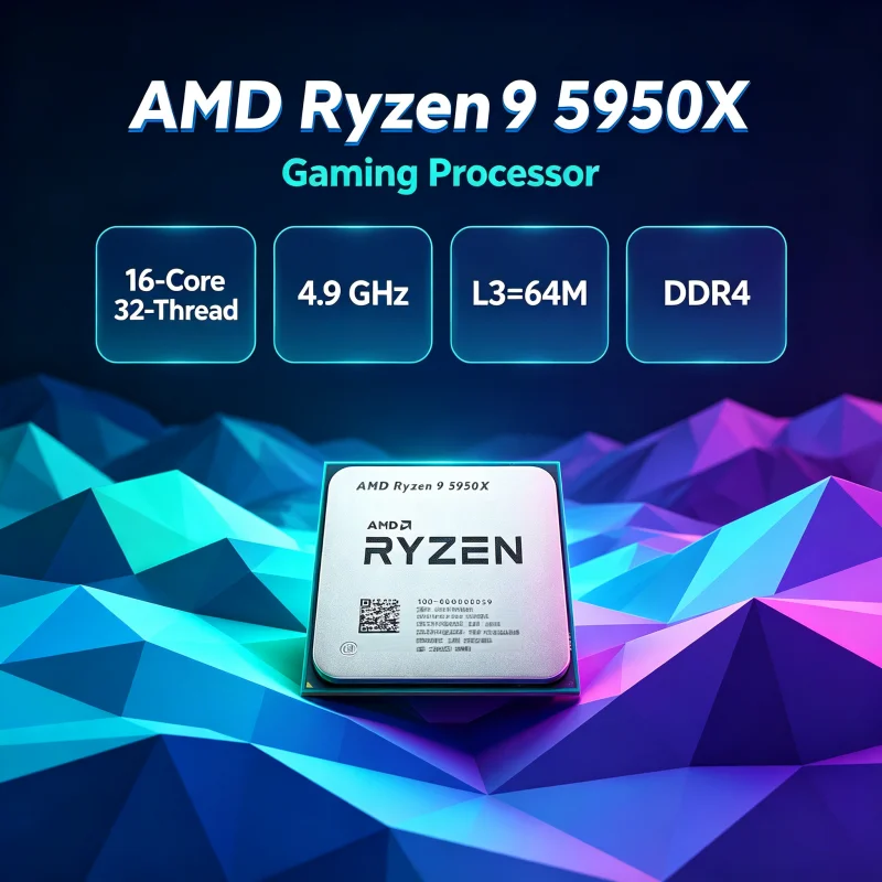 CPU para juegos AMD Ryzen 9 59 - Amd Cpu Ryzen 9 reseña y precio