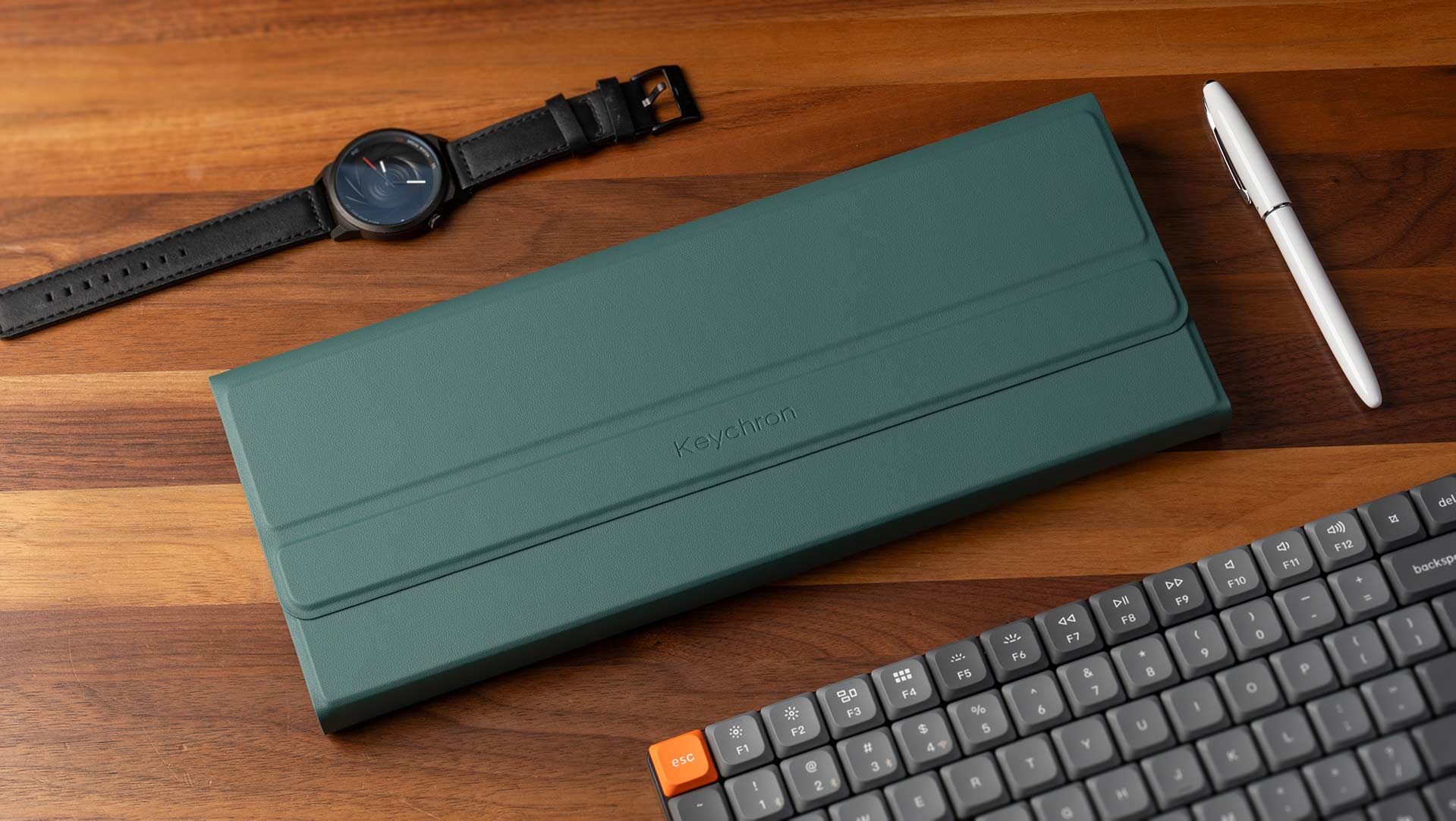 Funda con teclado Keychron Fol - Gaming Keyboard Tester reseña y precio