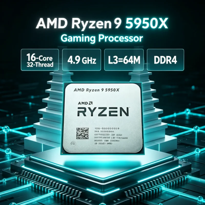 AMD Ryzen 9 5950X, pero sin re - Amd Cpu Ryzen 9 reseña y precio