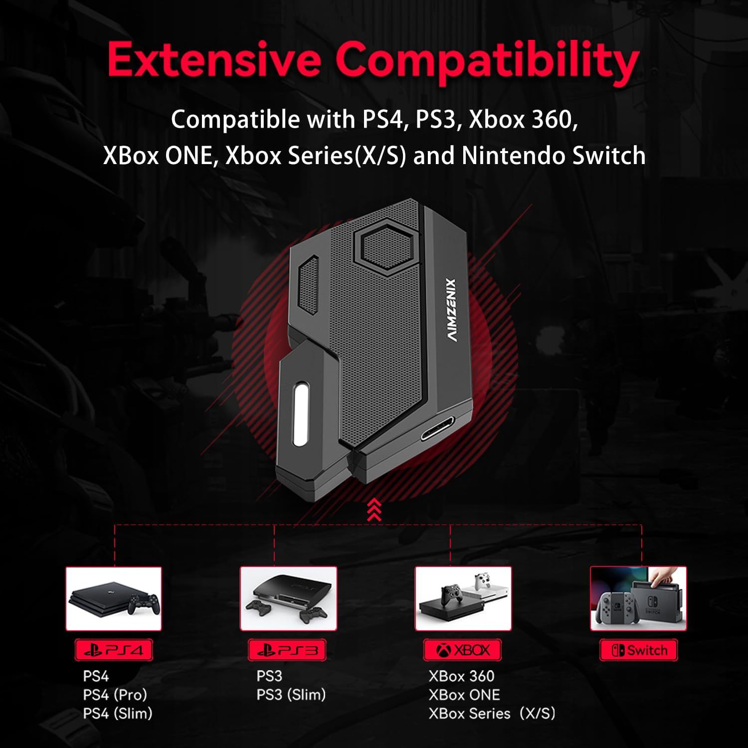 Convertidor de juegos móviles  - Gaming Keyboard And Mouse For Xbox reseña y precio