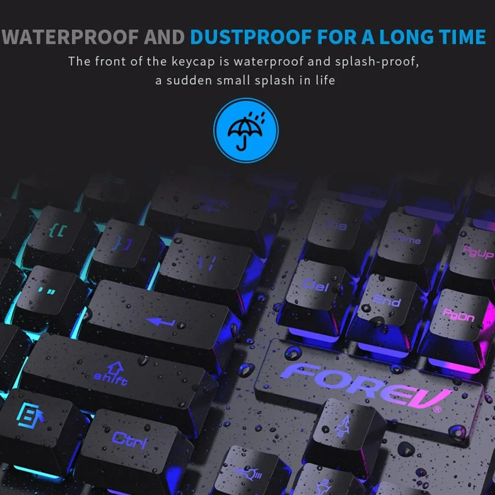 Teclado mecánico retroiluminad - Gaming Keyboard And Mouse For Xbox reseña y precio