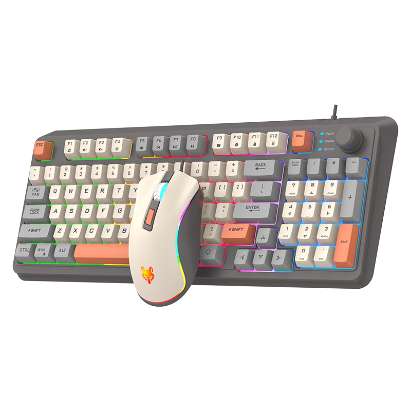 K820 USB juego con cable tecla - Gaming Keyboard And Mouse For Xbox reseña y precio