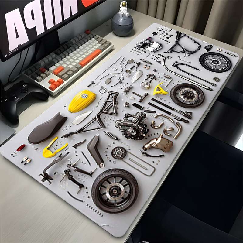Alfombrilla de Ratón de Goma c - Gaming Keyboard And Mouse Pad reseña y precio