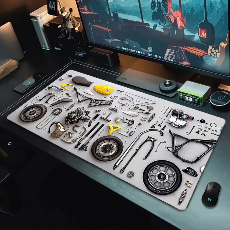Alfombrilla de Ratón de Goma c - Gaming Keyboard And Mouse Pad reseña y precio
