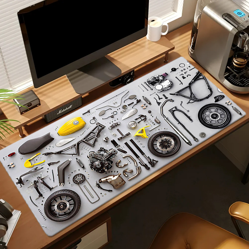 Alfombrilla de Ratón de Goma c - Gaming Keyboard And Mouse Pad reseña y precio