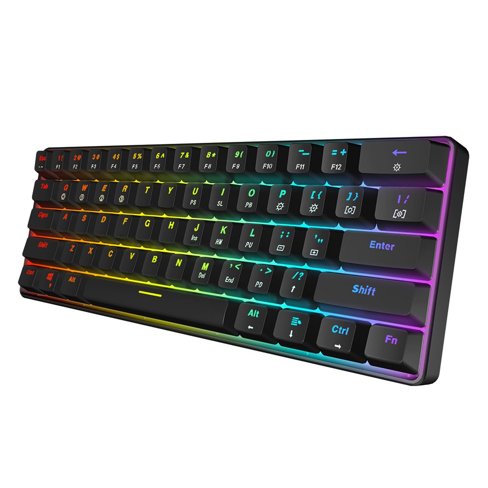 SKYLOONG GK61 Mini teclado ópt - Gaming Keyboard Mini Mechanical reseña y precio