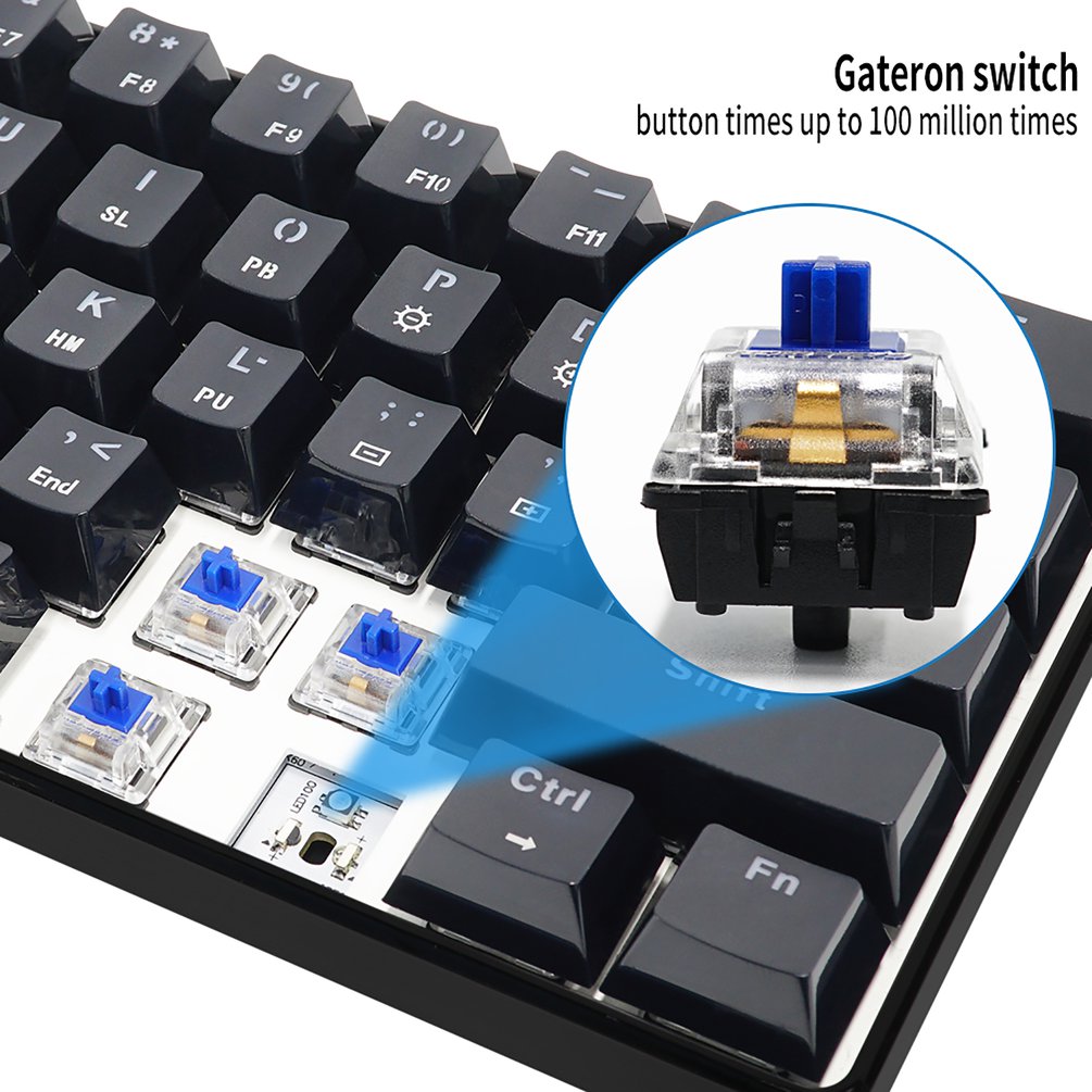 SKYLOONG GK61 Mini teclado ópt - Gaming Keyboard Mini Mechanical reseña y precio
