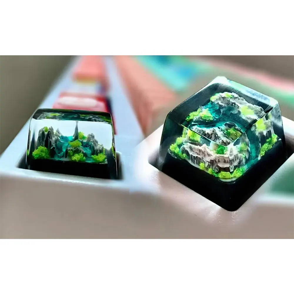 Teclas RGB de Resina Artesanal - Gaming Keyboard No Rgb reseña y precio