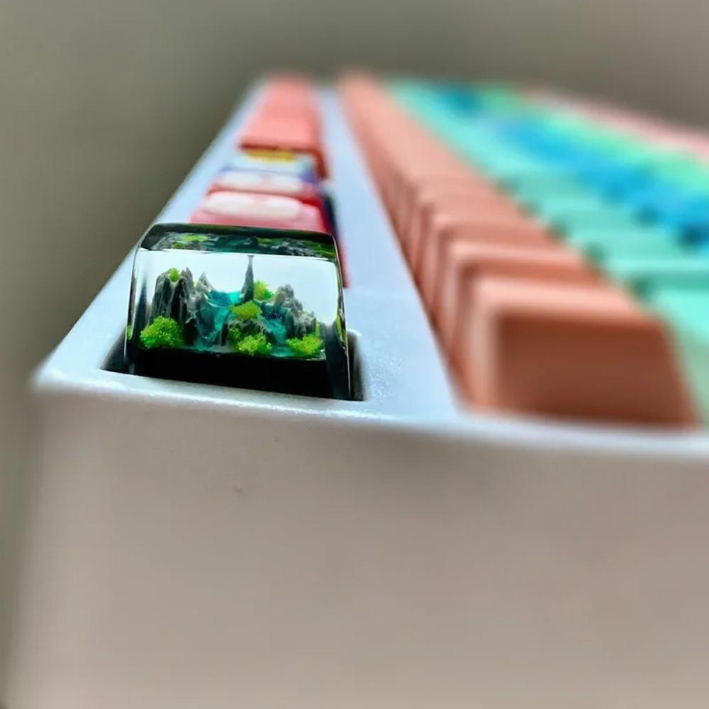 Teclas RGB de Resina Artesanal - Gaming Keyboard No Rgb reseña y precio