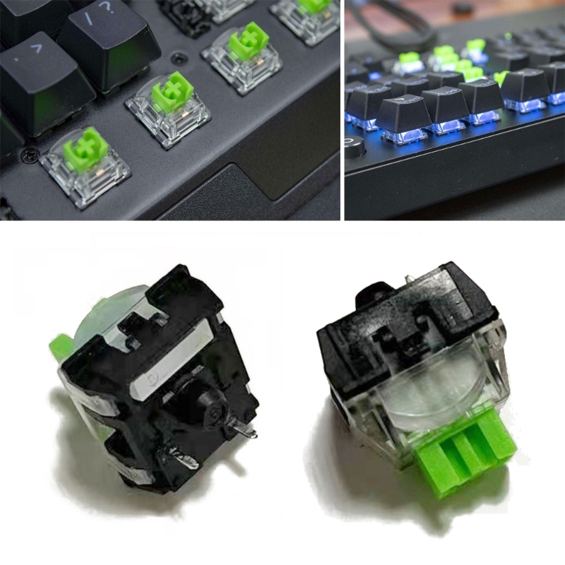 Interruptores RGB verdes 2 pie - Gaming Keyboard No Rgb reseña y precio